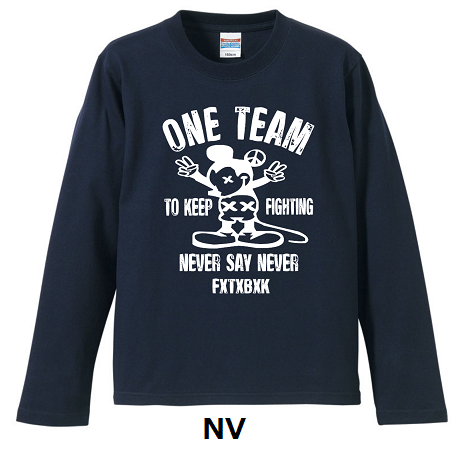 ONE TEAM x FTBKコラボ支援LONG SLEEVEの画像