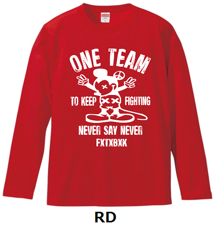 ONE TEAM x FTBKコラボ支援LONG SLEEVEの画像