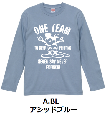 ONE TEAM x FTBKコラボ支援LONG SLEEVEの画像