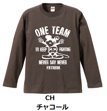 ONE TEAM x FTBKコラボ支援LONG SLEEVEの画像