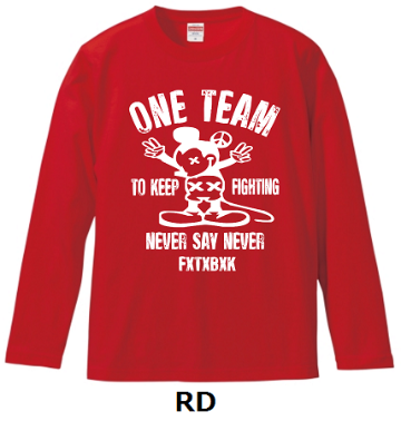 ONE TEAM x FTBKコラボ支援LONG SLEEVEの画像