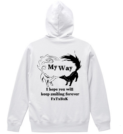 My Way WOLF ZIP PARKAの画像