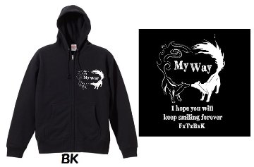 My Way WOLF ZIP PARKAの画像