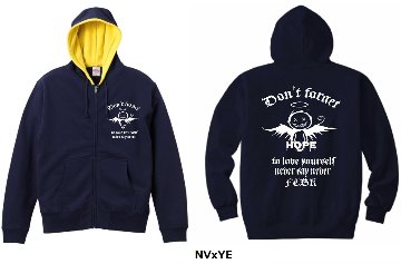 Don’t forget to love yourself ZIP PARKAの画像