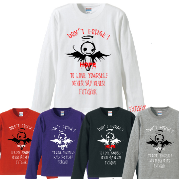 Don’t forget to love yourself LONG SLEEVE Bの画像