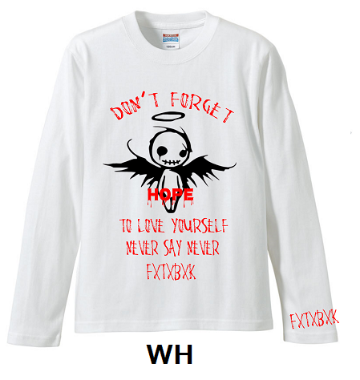 Don’t forget to love yourself LONG SLEEVE Bの画像