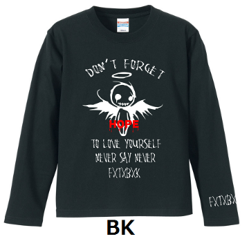 Don’t forget to love yourself LONG SLEEVE Bの画像