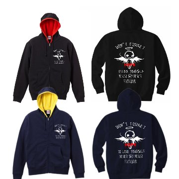 Don’t forget to love yourself ZIP PARKA　Ｂの画像