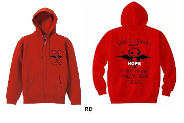 Don’t forget to love yourself ZIP PARKA　Ｂの画像