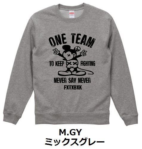 ONE TEAM x FTBKコラボ支援SWEATの画像