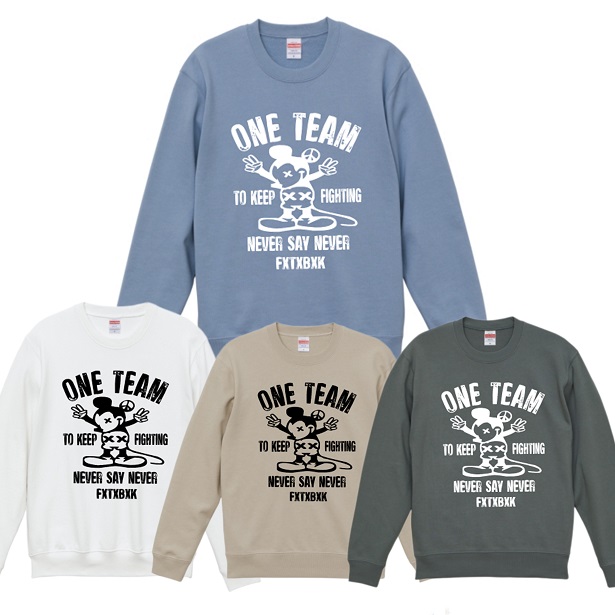 ONE TEAM x FTBKコラボ支援SWEATの画像
