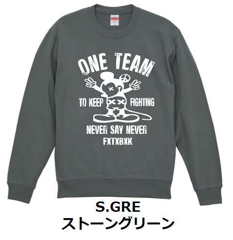 ONE TEAM x FTBKコラボ支援SWEATの画像
