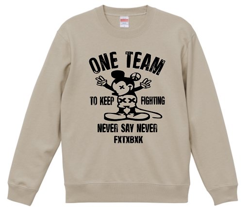 ONE TEAM x FTBKコラボ支援SWEATの画像