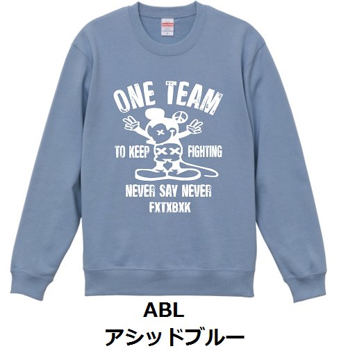 ONE TEAM x FTBKコラボ支援SWEATの画像