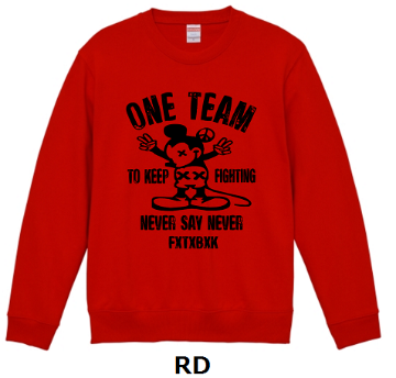 ONE TEAM x FTBKコラボ支援SWEATの画像