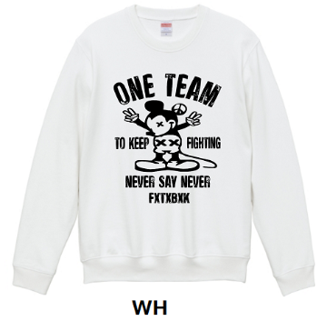 ONE TEAM x FTBKコラボ支援SWEATの画像