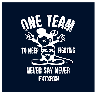 ONE TEAM x FTBKコラボ支援PARKAの画像