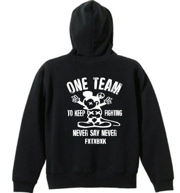 ONE TEAM x FTBKコラボ支援PARKAの画像