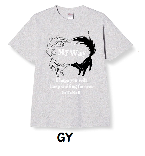 MY WAY WOLF T-SHの画像