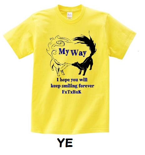 MY WAY WOLF T-SHの画像