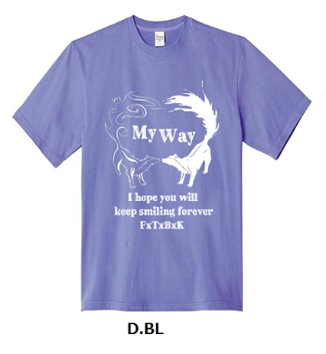 MY WAY WOLF T-SHの画像