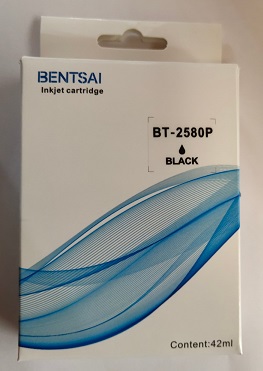 12.5mm ハンディインクジェットプリンタ― BT-HH6105B2,B10用　黒インク　BT-2580P 速乾性の画像