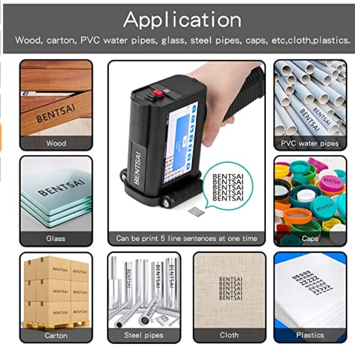 BB22BT-880(BB22Bの後継インク） 黒インク 速乾性　12.5mm ハンディインクジェットプリンタ― BT-6205B,BT-HH6105B2,B10用　の画像