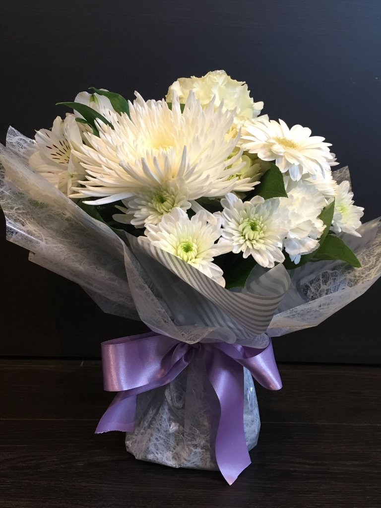 お供マジカルブーケ　白の画像