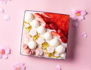 さくらとイチゴミルクのジェラートBOX【予約販売3/1～】の画像