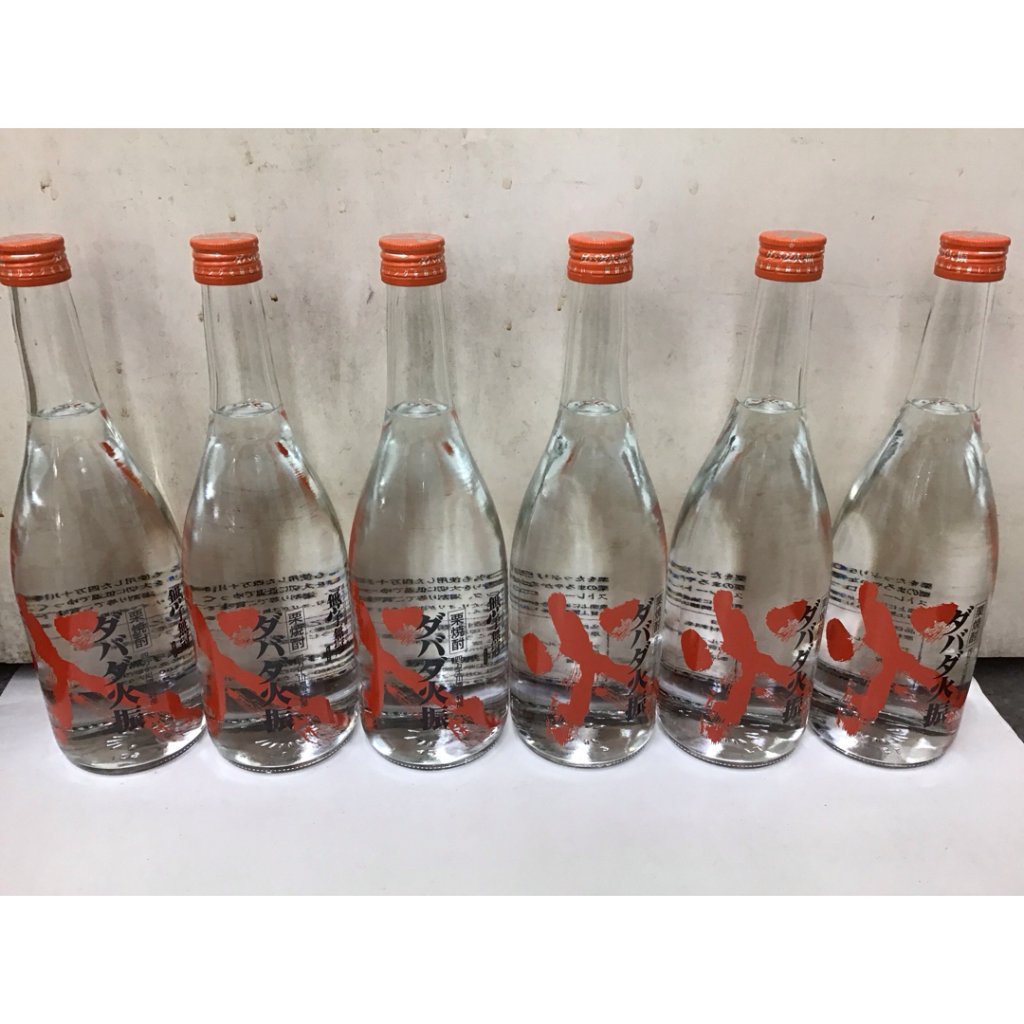 【無手無冠】★★ 栗焼酎　ダバダ火振 ★★　720ML 　１ケース（12本入）の画像