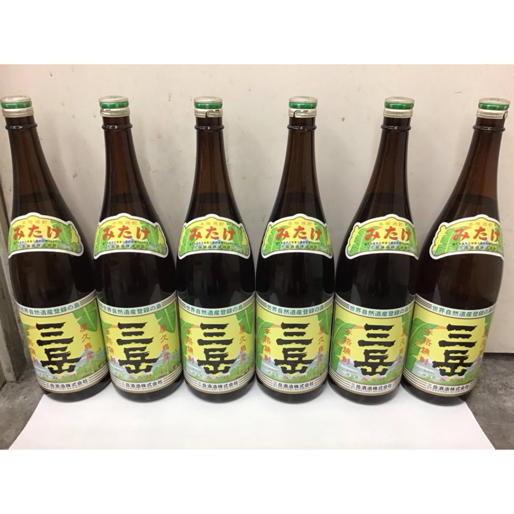 飲料・酒 【入手困難！新品未開封品】☆ 三岳 ☆ 900ML 25度 1ケース