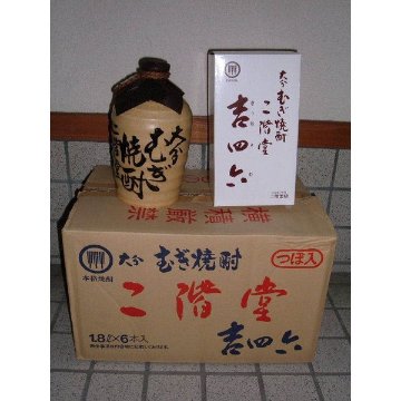 二階堂酒造 吉四六 つぼ入 １．８Ｌ １ケース（６本入）｜源氏屋酒店