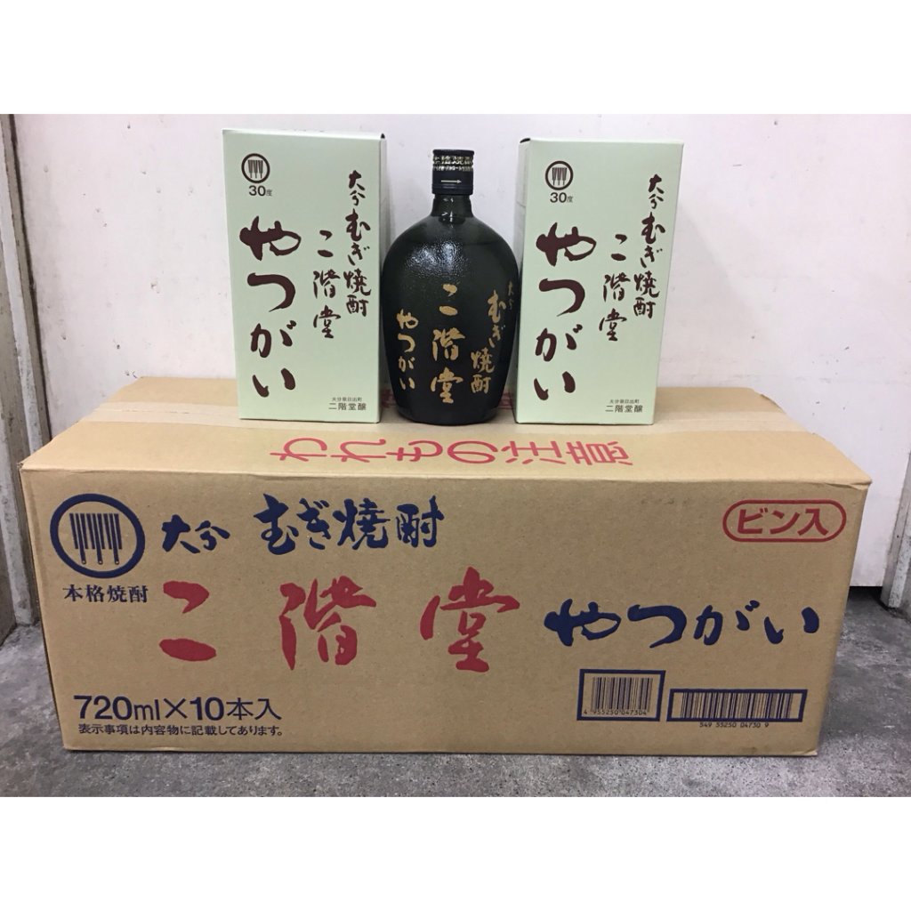 【吉四六 姉妹品】二階堂 やつがい　ビン入　720MＬ　1ケース（10本入）の画像
