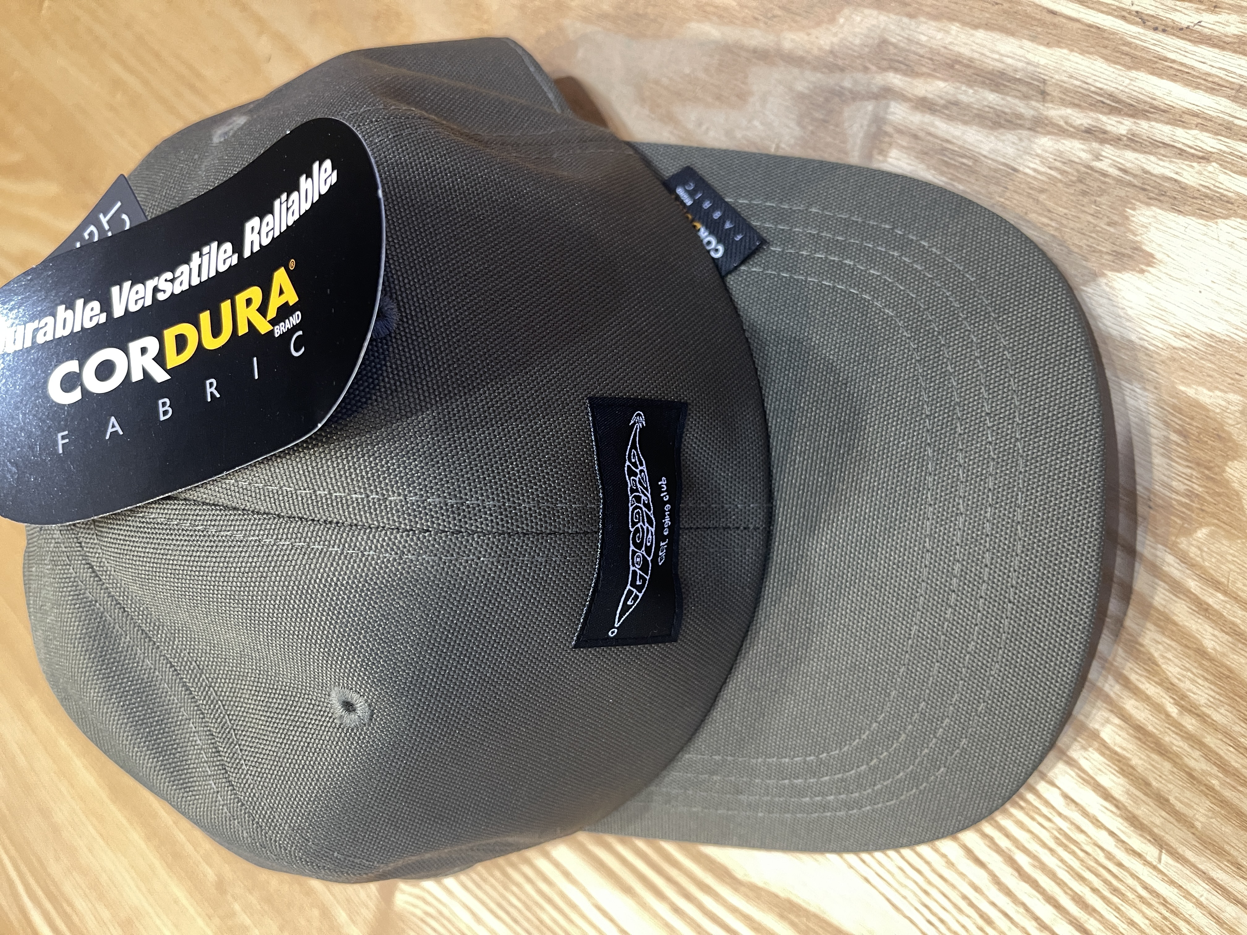 ＜GGI EGING CLUB＞ GGI CORDURA CAP カーキの画像