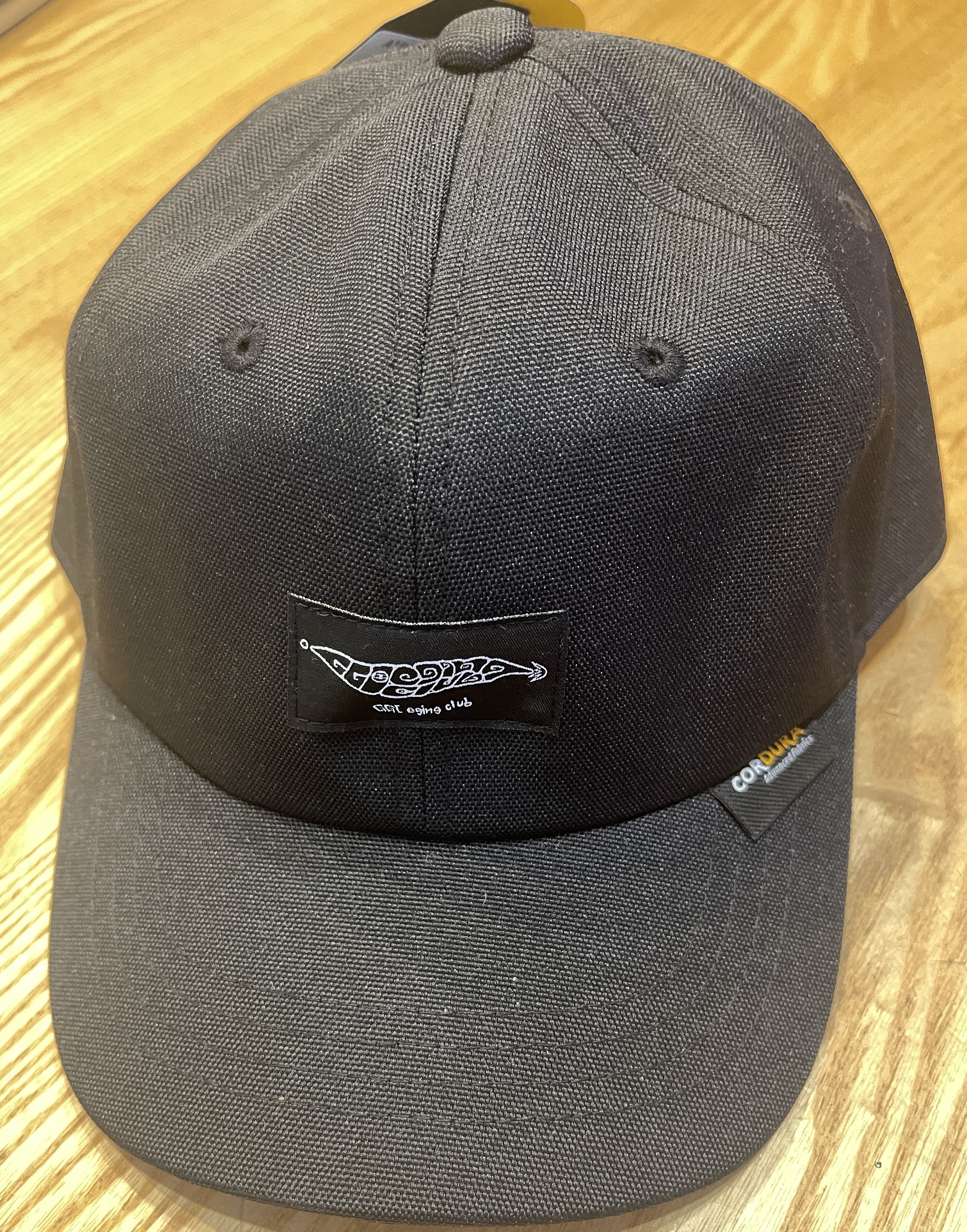 ＜GGI EGING CLUB＞ GGI CORDURA CAP ブラックの画像