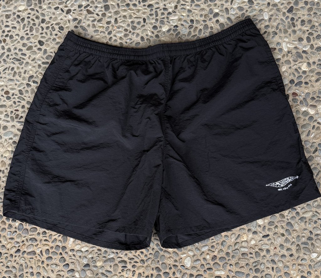＜GGI EGING CLUB＞ EASY SHORT PANTS (ブラック・XL)の画像