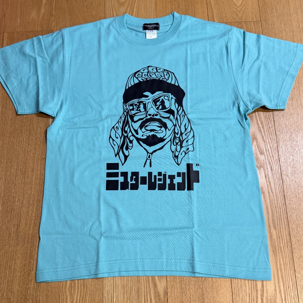 ＜GGI EGING CLUB × Mr.LEGEND＞レジェンド TEE (ミントグリーン)の画像