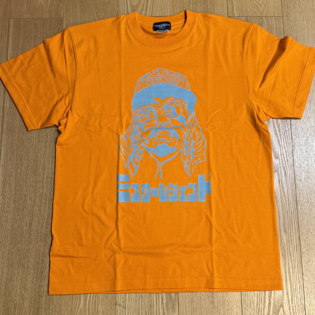 ＜GGI EGING CLUB × Mr.LEGEND＞ レジェンドTEE(オレンジ)の画像