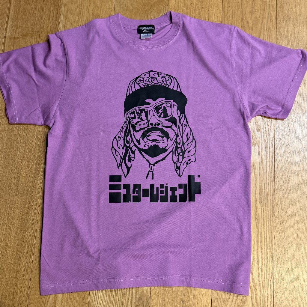＜GGI EGING CLUB × Mr.LEGEND＞ レジェンドTEE(ラベンダー)の画像