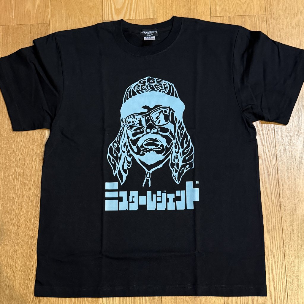 ＜GGI EGING CLUB × Mr.LEGEND＞ レジェンドTEE(ブラック)の画像