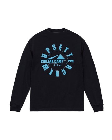 【CHILLAX CAMP】むずのしい×CHILLAX CAMP L/S TEE (限定)の画像