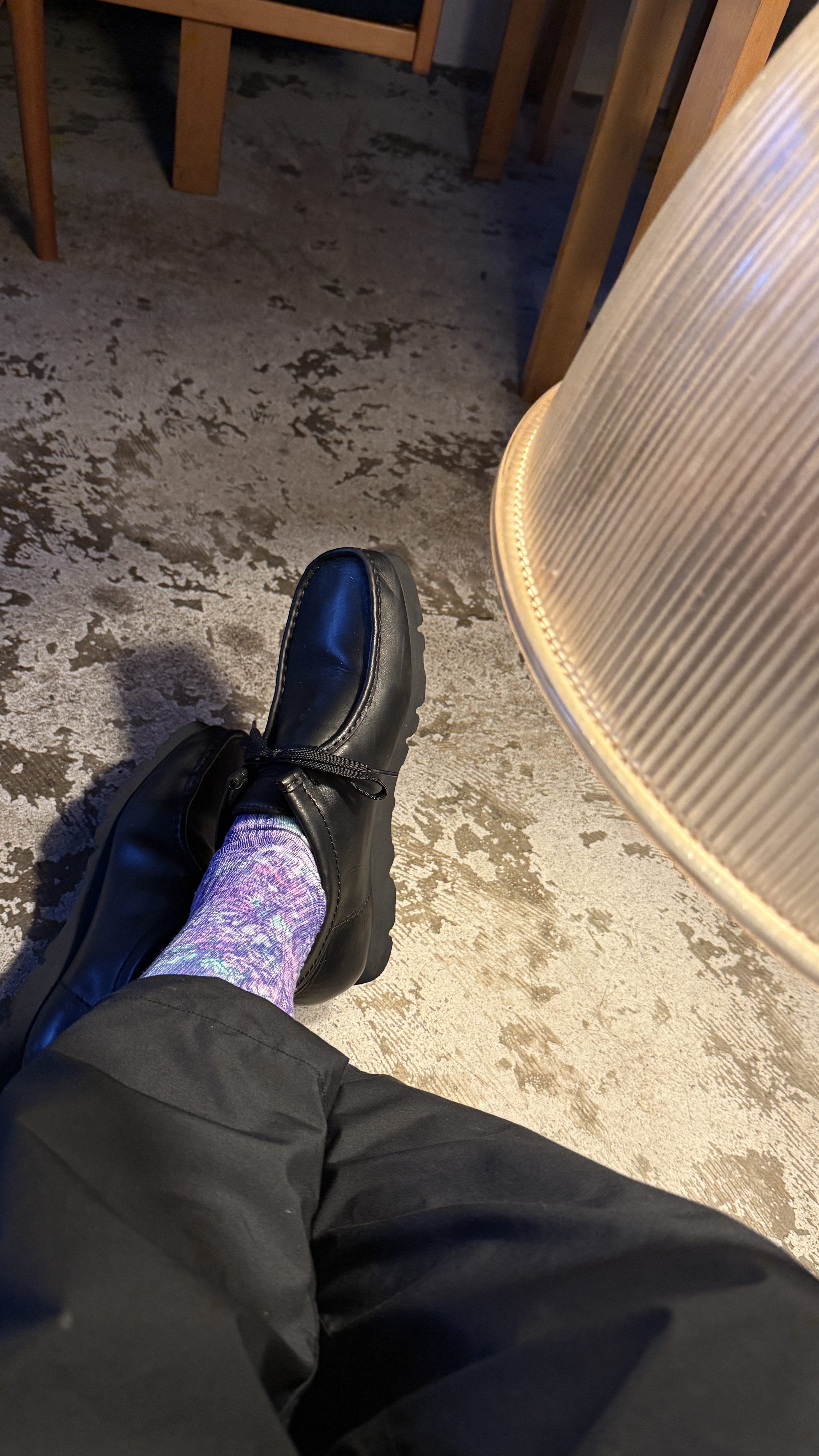 ＜GGI EGING CLUB × junyers SOX＞ PILE SOCKS 新色 パープルの画像