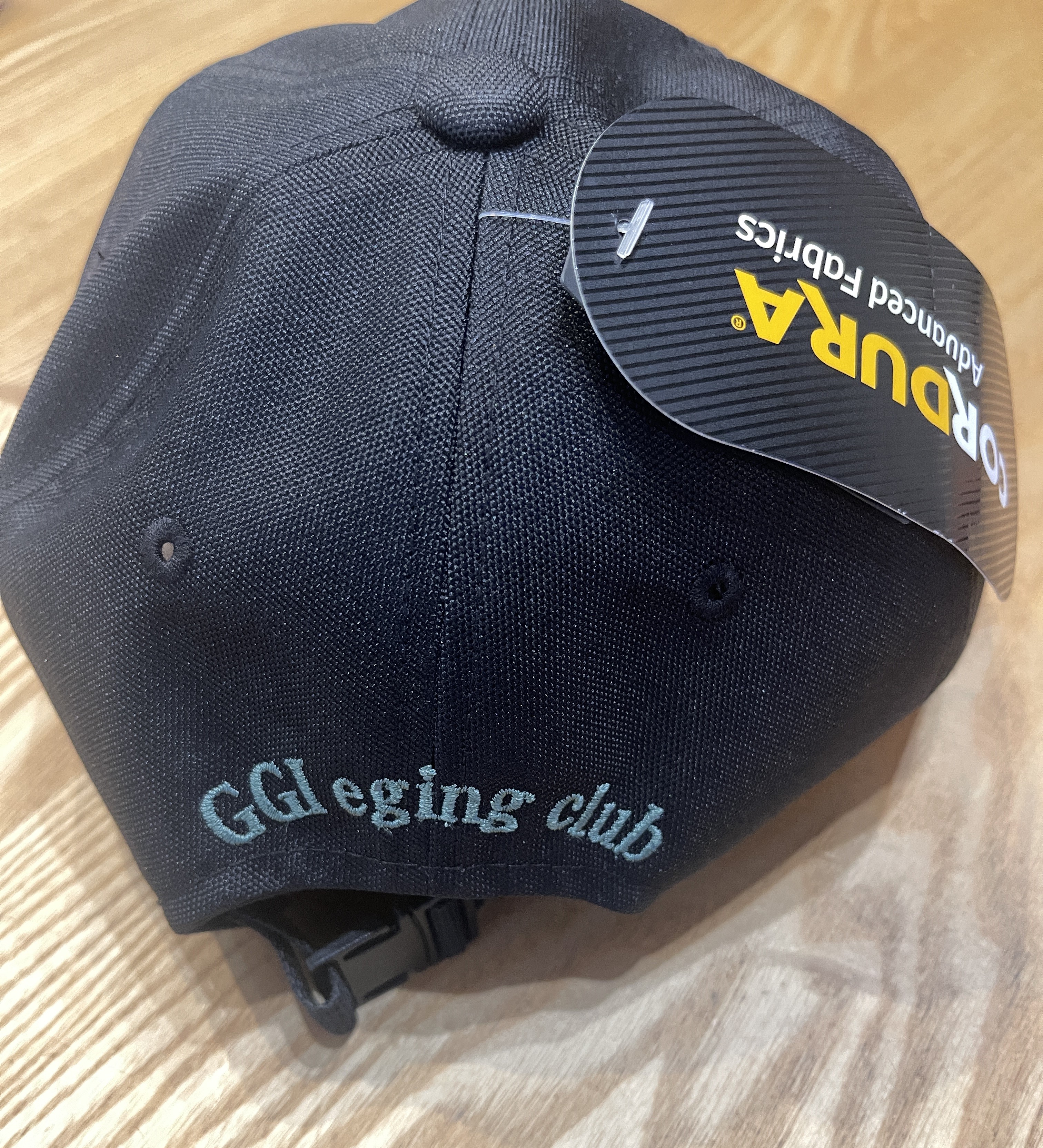 ＜GGI EGING CLUB × CORDURA CAP＞ ブラック★初回ステッカーおまけ付★の画像