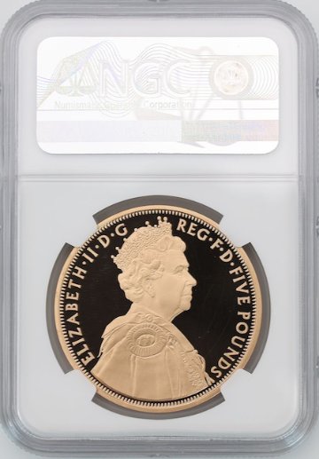 イギリス2012年ダイヤモンドジュビリー NGC PF70 UCAMの画像