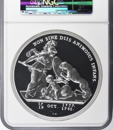 フランス2015年リベルタスアメリカーナ1kg銀貨NGCP F70 UCAM画像