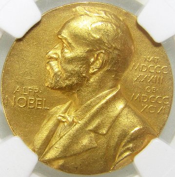 スウェーデン ノーベル賞ノミネート金メダルNGC MS64画像