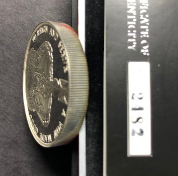 イギリス2013年戴冠60年5ポンドピエフォ銀貨の画像