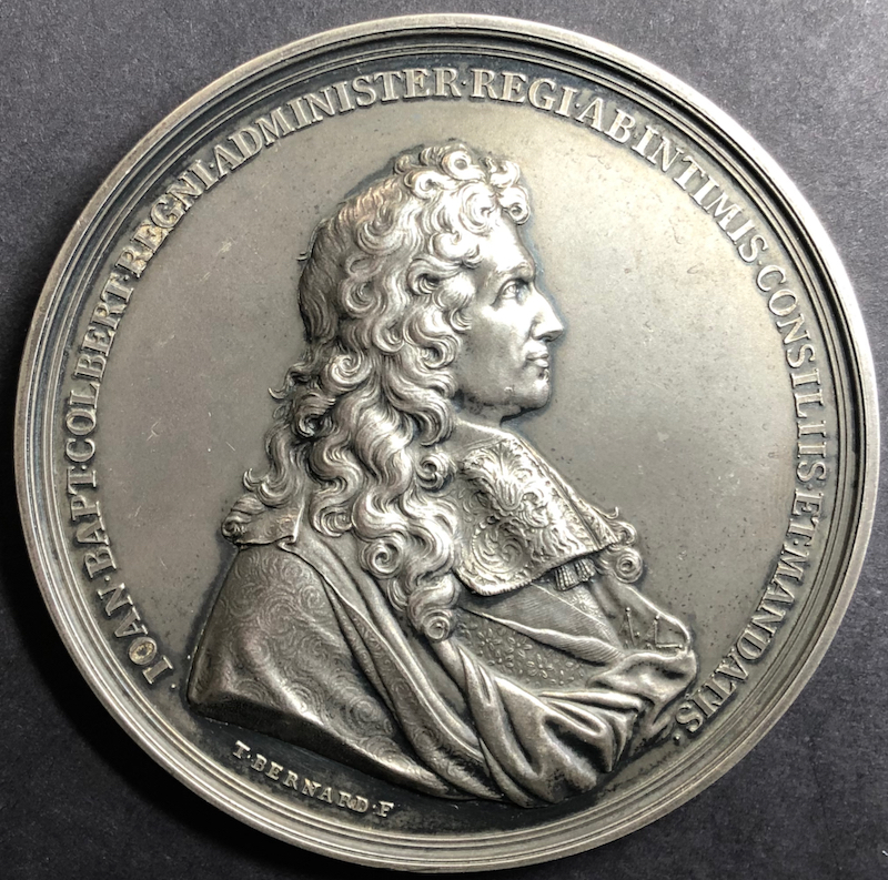 フランス1683年ルイ14世太陽王 ジャン・バティスト・コルベール