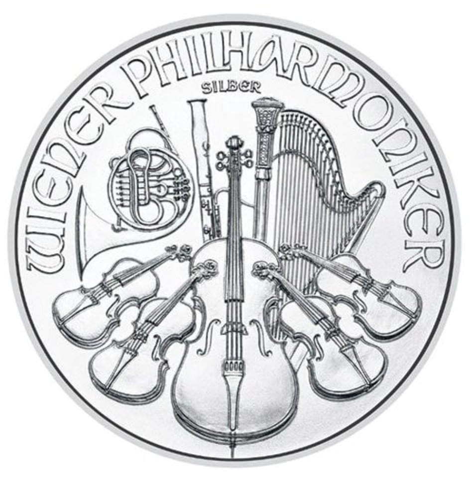 オーストリア2023年フィルハーモニー銀貨モンスターBOX/500枚入りの画像
