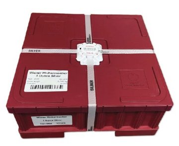 オーストリア2023年フィルハーモニー銀貨モンスターBOX/500枚入りの画像